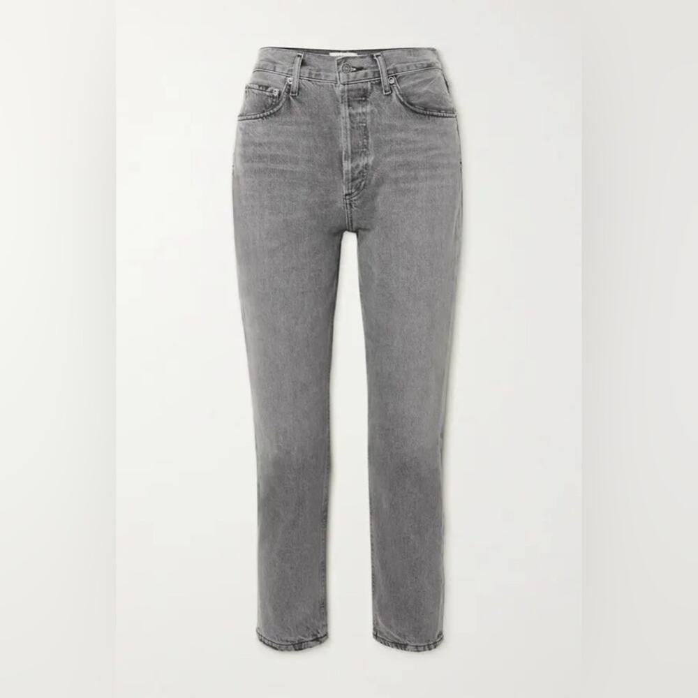 AGOLDE Riley High Rise Straight Crop Jeans (size 29) - Picture 7 of 10